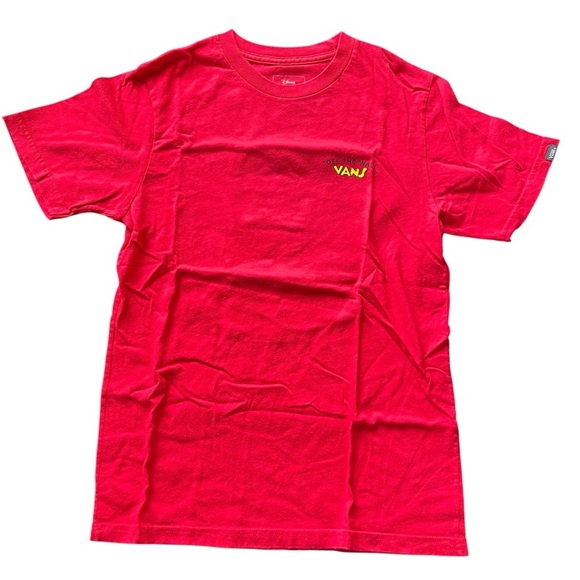 Vans Other - Vans x Disney Kids Red The Original Mickey Mouse Graphic T Shirt Size 4/Small